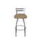 Holland Bar Stool Co OD411 Jackie Low Back Stainless Steel 25 Swivel Outdoor Counter Stool with Breeze Champagne Seat OD41125SSOD005 - alternate 8
